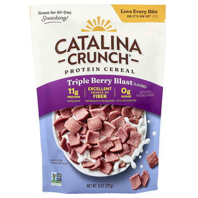 Protein Cereal, Triple Berry Blast, 8 oz (227 g)