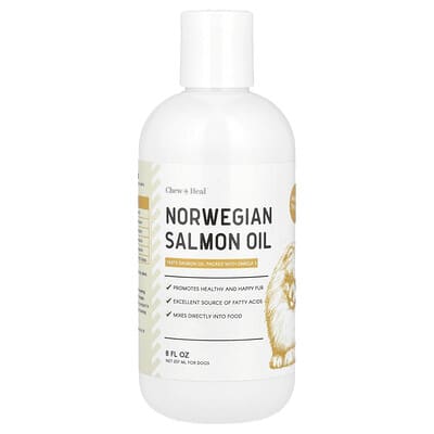Norwegian Salmon Oil, For Dogs, 8 fl oz (237 ml)