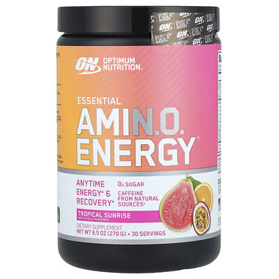 Энергетическая добавка Optimum Nutrition Essential Amin.O. Energy® Tropical Sunrise 9.5 oz (270 g)