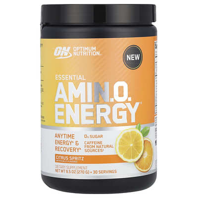 Энергетические аминокислоты Essential Amin.O. Energy®, Цитрусовый спритц, 9.5 oz (270 g)