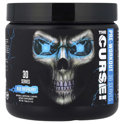 The Curse!®, предтренировочный комплекс, голубая малина, 5.3 oz (150 g)