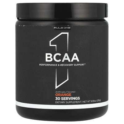 BCAA, апельсин, 8.99 oz (255 g)
