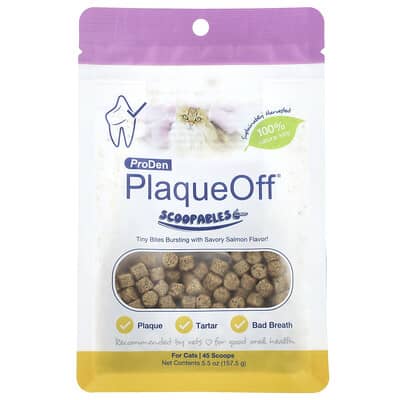 Паштет ProDen PlaqueOff® Scoopables для кошек, лосось, 5.5 oz (157.5 g)