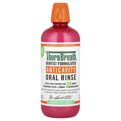 Anticavity Oral Rinse, Sparkle Mint, 33.8 fl oz (1 l)