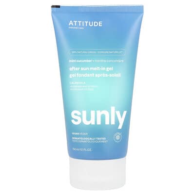 Гель Sunly After Sun Melt-In, Mint Cucumber, 5.1 fl oz (150 ml)