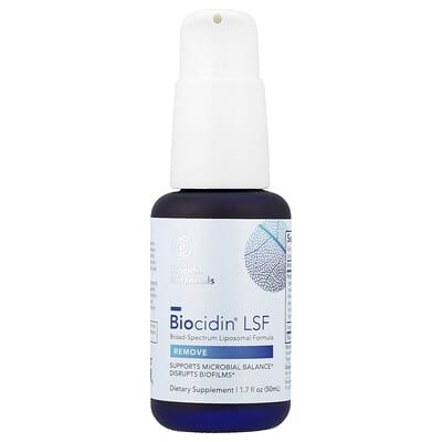 Biocidin® LSF, липосомальная формула широкого спектра действия, 1.7 fl oz (50 ml)