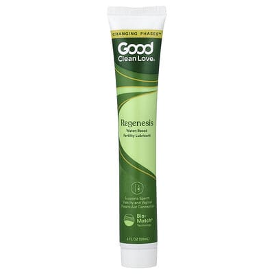 Good Clean Love Регенеративный лубрикант на водной основе, 12 применений, 2 fl oz (59 ml)