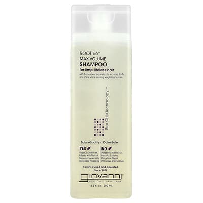 Root 66™, Max Volume Shampoo, For Limp, Lifeless Hair, 8.5 fl oz (250 ml)