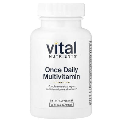Once Daily Multivitamin, 60 Vegan Capsules