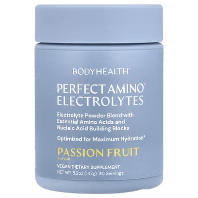 Perfect Amino™ Electrolytes, Passion Fruit , 5.2 oz (147 g)