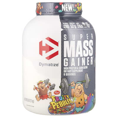 Гейнер Super Mass Gainer™, Fruity Pebbles, 2.7 kg