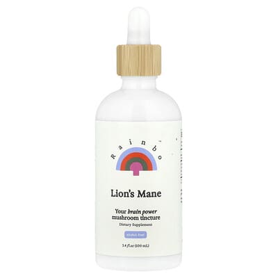 Ежовик Lion's Mane, Alcohol-Free, 3.4 fl oz (100 ml)