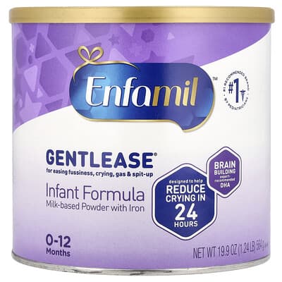Детская смесь Gentlease®, 0-12 месяцев, 19.9 oz (564 g)