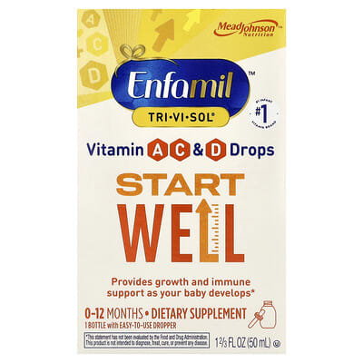 Tri-Vi-Soll® витамины A, C и D, 1 2/3 fl oz (50 ml)