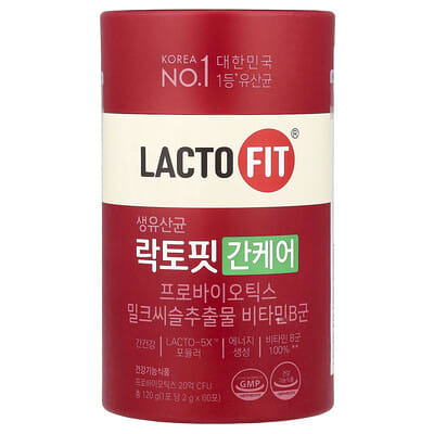 Lactofit пробиотик для поддержки печени, 60 стиков по 2 g