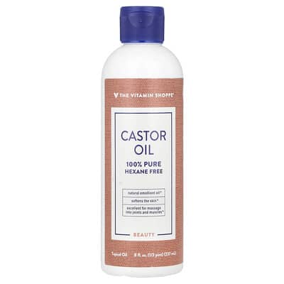 Масло касторовое, 8 fl oz (237 ml)