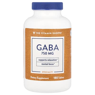 GABA, 180 таблеток