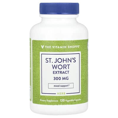 Экстракт зверобоя The Vitamin Shoppe, 300 mg, 120 растительных капсул