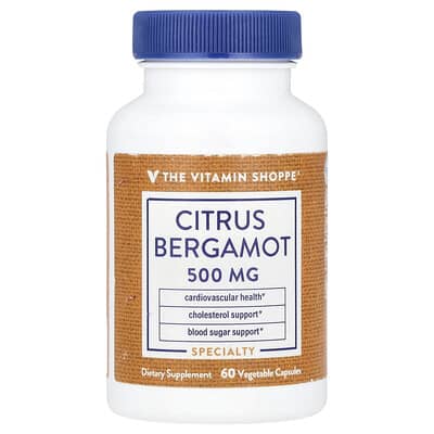 Citrus Bergamot, 500 mg, 60 растительных капсул