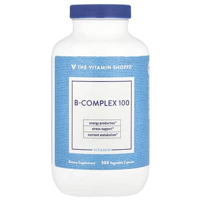 B-Complex 100, 300 вегетарианских капсул