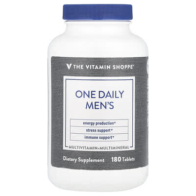 The Vitamin Shoppe One Daily Мужские, 180 таблеток