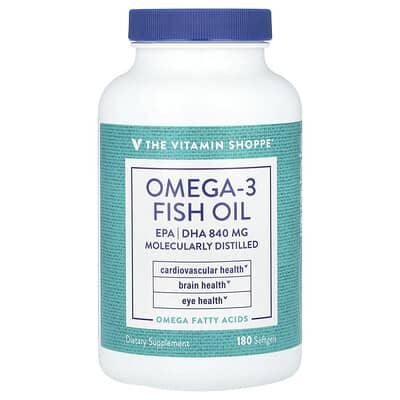 Рыбий жир Omega-3, 1,200 mg, 180 Softgels