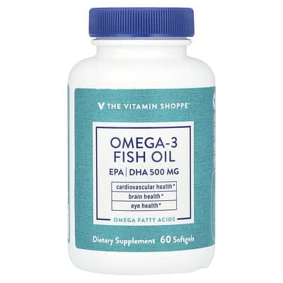 Рыбий жир Omega-3, 1,000 mg, 60 Softgels