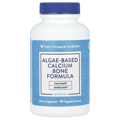 Algae-Based Calcium Bone Formula, 90 Vegetable Capsules