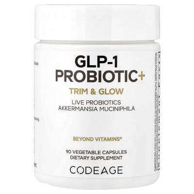 GLP-1 Probiotic+, 90 растительных капсул