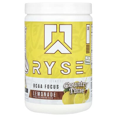 RYSE Element Series BCAA Focus, Country Time®, Lemonade, 12.7 oz (360 g)