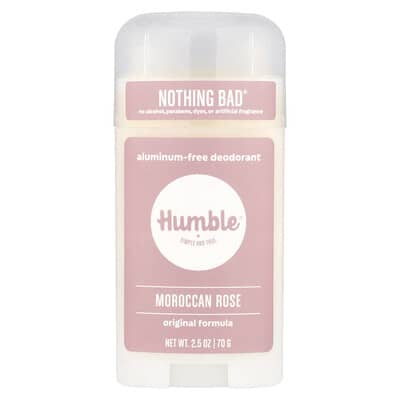 Aluminum-Free Deodorant, Moroccan Rose, 2.5 oz (70 g)