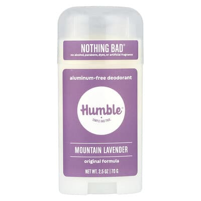 Aluminum-Free Deodorant, Mountain Lavender, 2.5 oz (70 g)