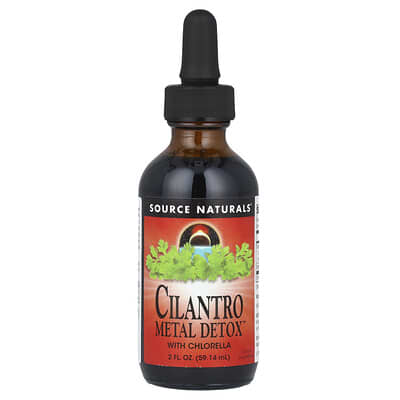 Cilantro Metal Detox™ с хлореллой, 2 fl oz (59.14 ml)