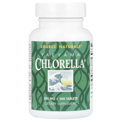 Yaeyama Chlorella®, 300 таблеток (20 mg на таблетку)