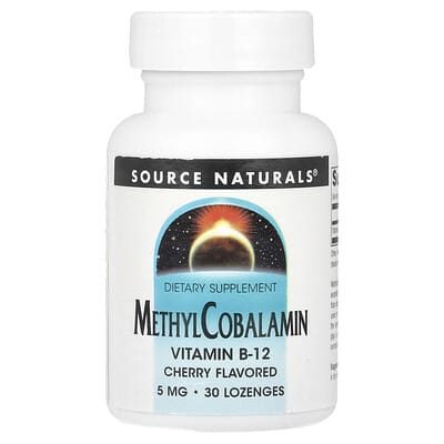 MethylCobalamin, вишня, 5 mg, 30 пастилок