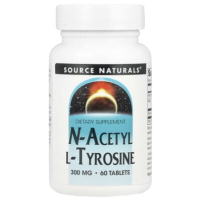 N-Acetyl L-Tyrosine, 300 mg, 60 таблеток