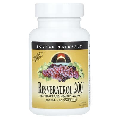 Resveratrol 200™, 200 mg, 60 капсул