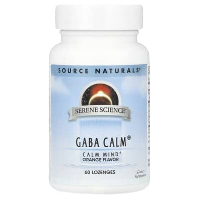 Serene Science®, GABA Calm®, апельсин, 60 пастилок