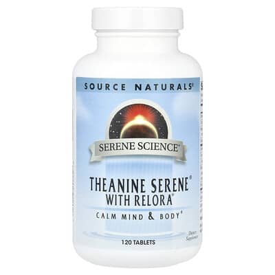Serene Science®, Theanine Serene® With Relora®, 120 таблеток