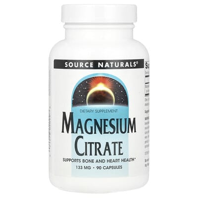 Цитрат магния Source Naturals, 133 mg, 90 капсул