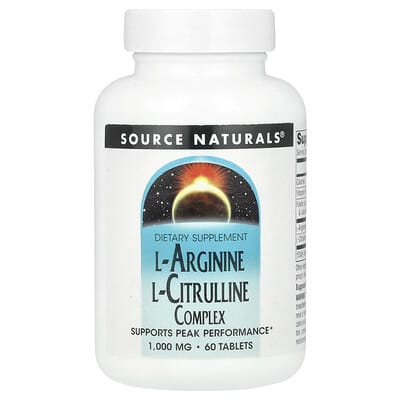 Комплекс L-Arginine L-Citrulline, 60 таблеток