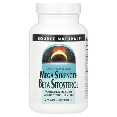 Mega Strength Beta Sitosterol, 60 таблеток