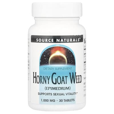 Horny Goat Weed, 1,000 mg, 30 таблеток