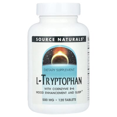 L-Tryptophan с коэнзимом B-6, 120 таблеток