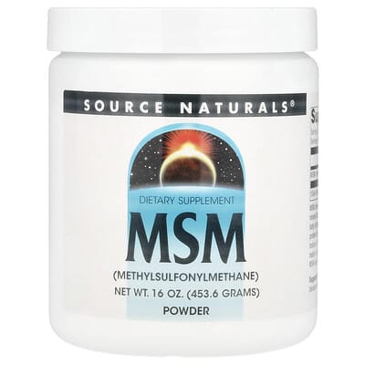 MSM Powder, 16 oz (453.6 g)