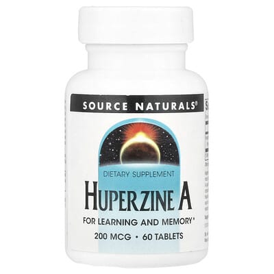 Huperzine A, 200 mcg, 60 таблеток