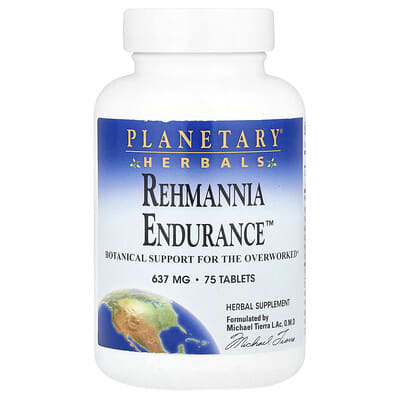 Rehmannia Endurance™, 75 таблеток