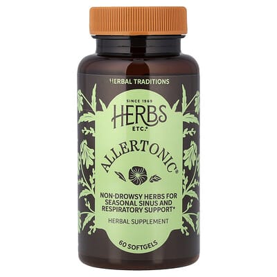 Herbs Etc. Allertonic®, 60 мягких капсул