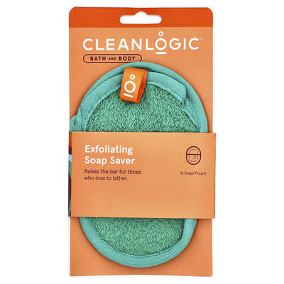 Cleanlogic Средство для чистки ванны и душа, exfoliating soap saver, 1 шт