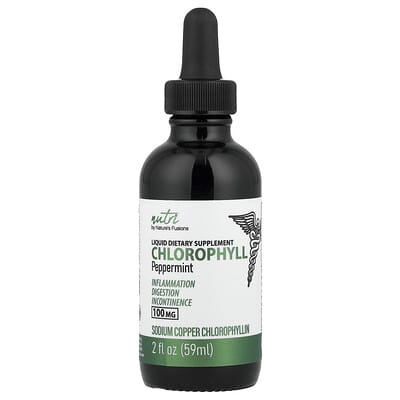 Хлорофилл с мятой Nutri, 2 fl oz (59 ml)